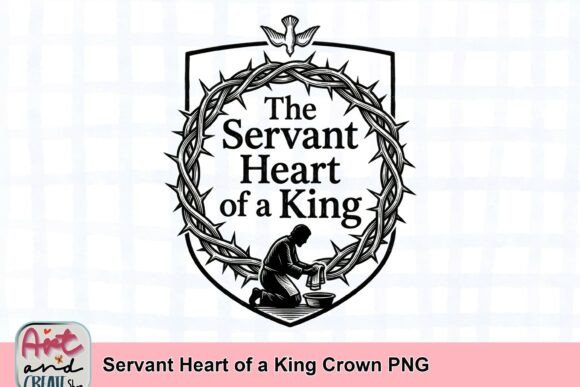 Designing with the Servant Heart of a King Crown PNG