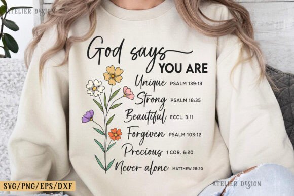 God Says You Are Svg: Faith-Inspired Design for Every Creator