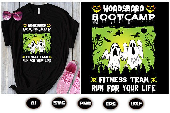 WOODSBORO BOOTCAMP FITNESS TEAM RUN 4: A Bold Display Typeface